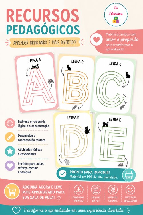 Atividades do Alfabeto - Aprender Brincando!