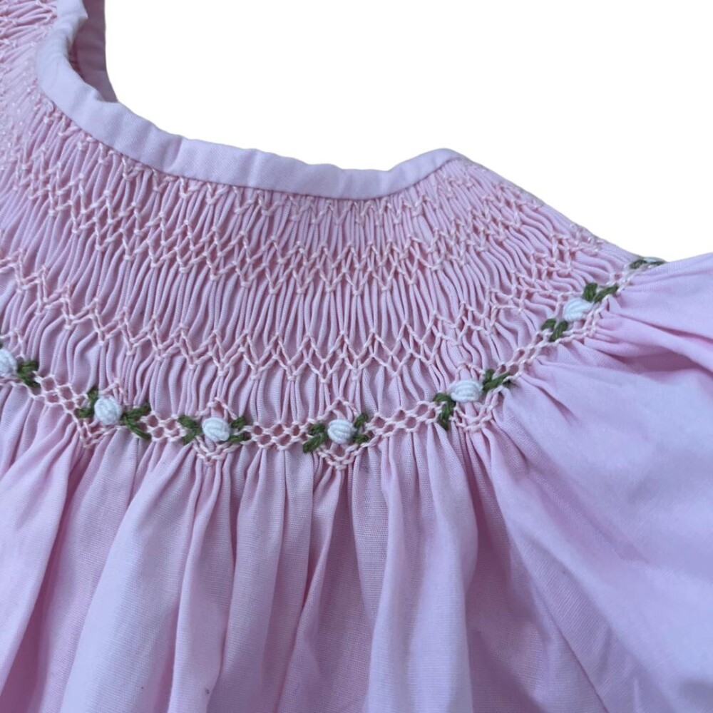 Vestido Rosa Casinha de Abelha