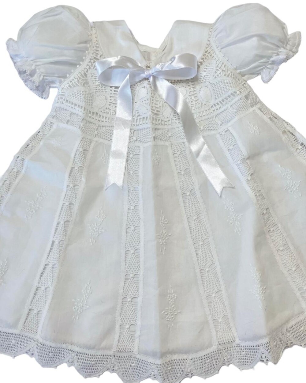 Vestido Festa com Renda Renascença