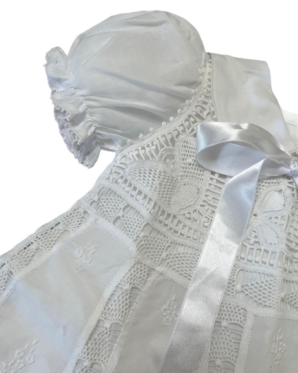 Vestido Festa com Renda Renascença