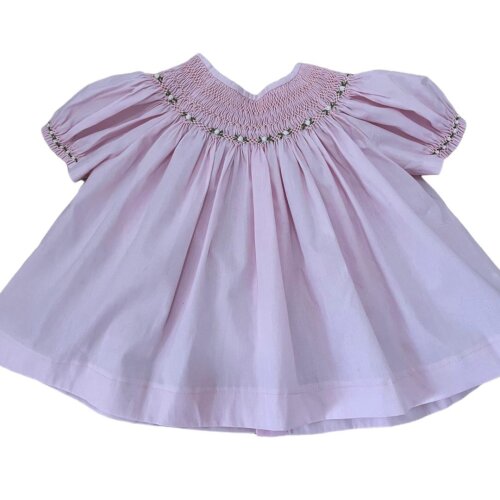 Vestido Rosa Casinha de Abelha
