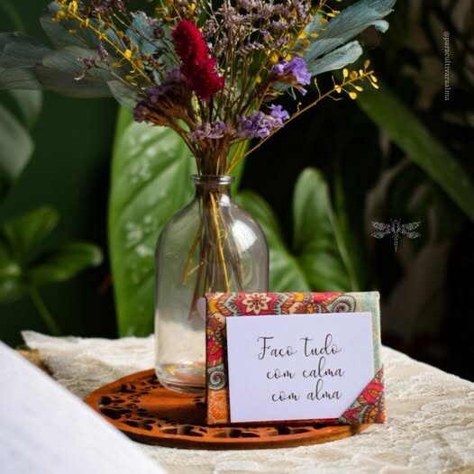 Caixinha de Frases Flor de Luz