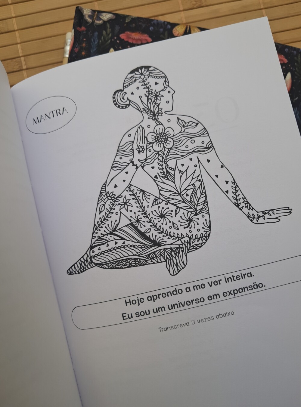 EuUniverso - workbook artesanal com exercí­cios de escrita