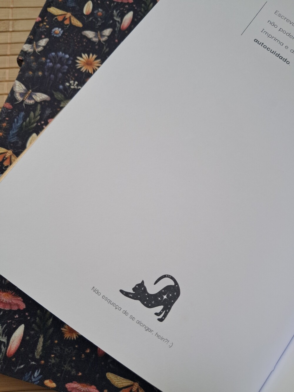 EuUniverso - workbook artesanal com exercí­cios de escrita