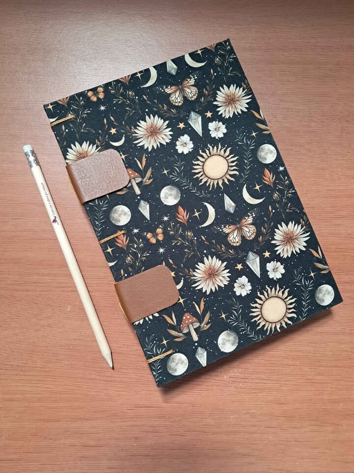 Caderno A5 capa dura EuFlor