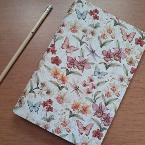 Caderno A5 capa dura EuLibélula
