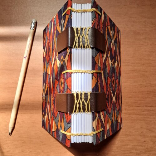 Caderno Artesanal Pétala de Mim (capa dura A6)