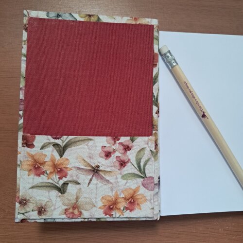 Caderno Artesanal Pétala de Mim (capa dura A6)