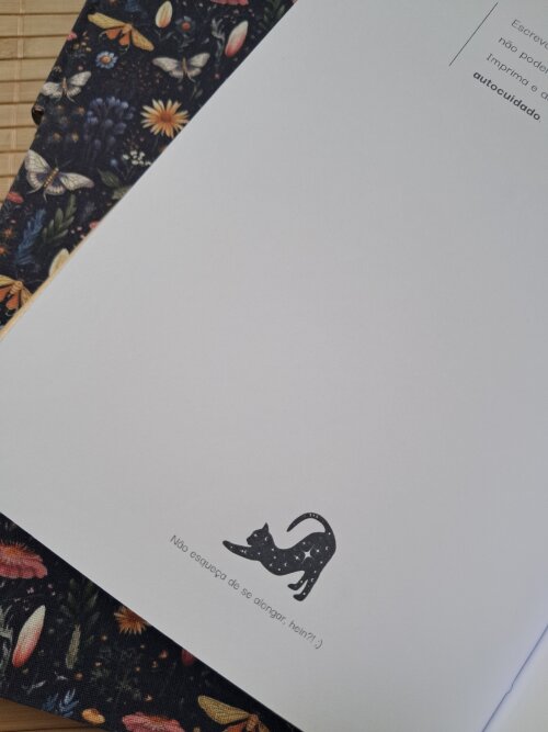 EuUniverso - workbook artesanal com exercí­cios de escrita