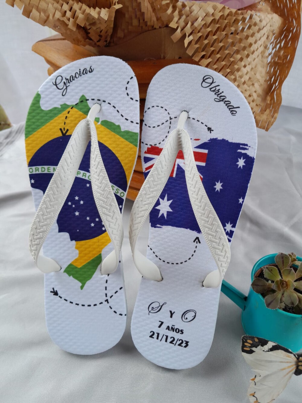 Chinelos para madrinhas