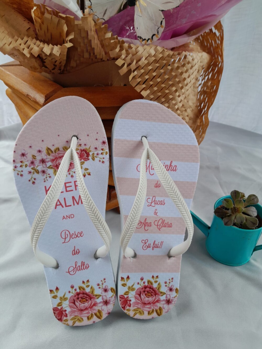 Chinelos personalizados