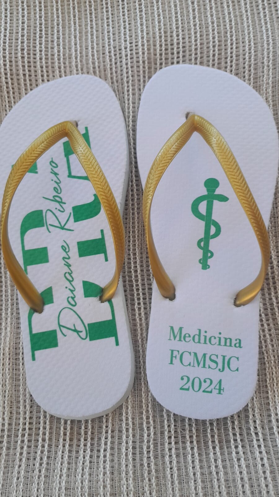 Chinelos para formatura
