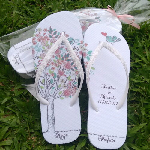 Chinelos para formatura