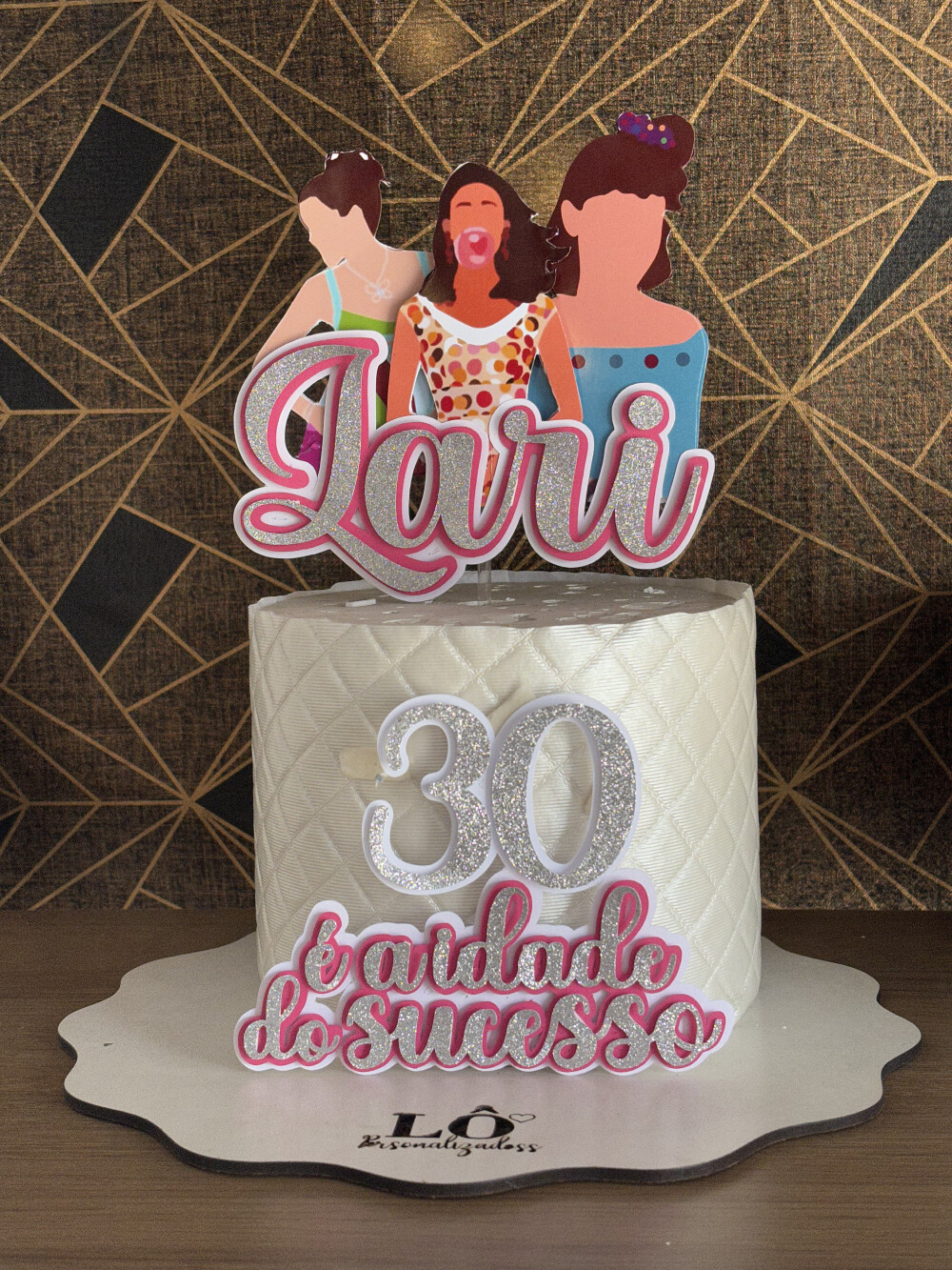 TOPO DE BOLO DE REPENTE 30 ANOS - ARQUIVO DE CORTE