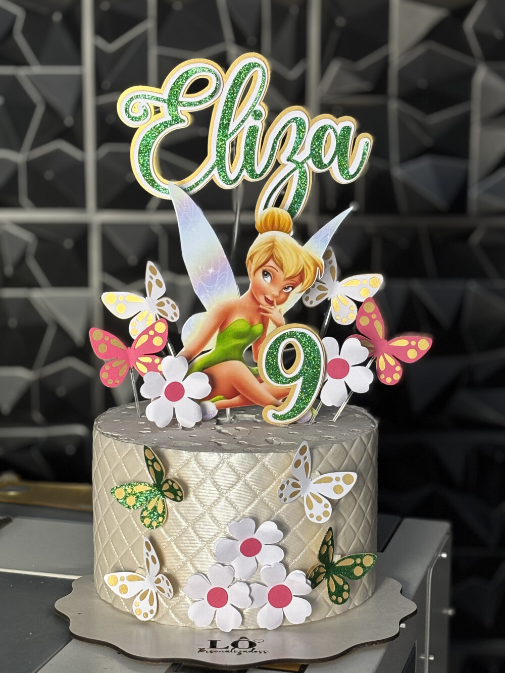 TOPO DE BOLO FADA TINKER BELL - ARQUIVO DE CORTE