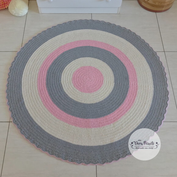 Decoração Quarto de Bebê Menina - Tapete