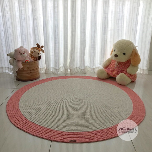 Tapete Decoração Quarto De Bebê jardim encantado menina Tapete