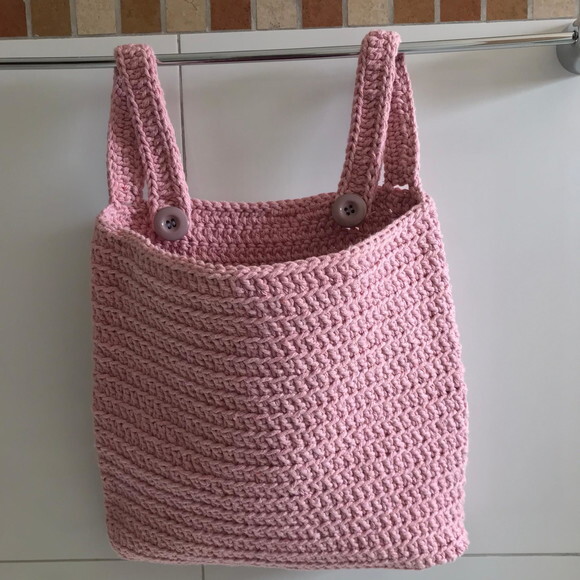 Porta Fraldas de Crochê