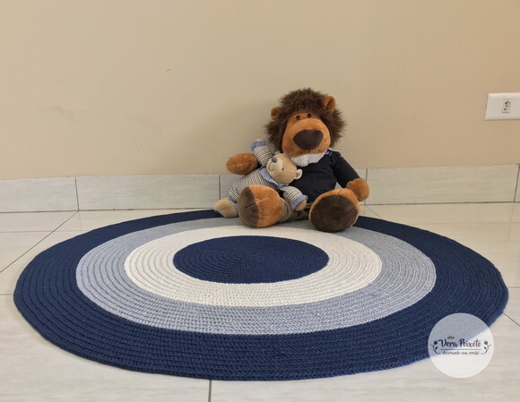 Tapete Decoração Quarto De Bebê E Infantil Azul E Cinza