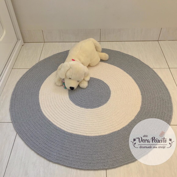 Tapete Infantil Cinza