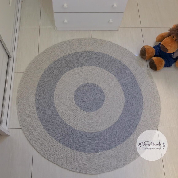 Tapete Infantil Cinza