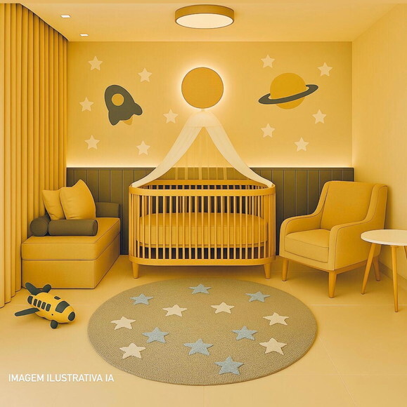 Tapete Infantil Estrelas