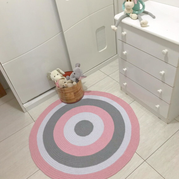 Tapete Quarto de Bebê e Infantil Menina