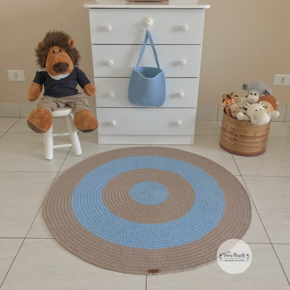 Tapete Quarto de Bebê Pronta Entrega
