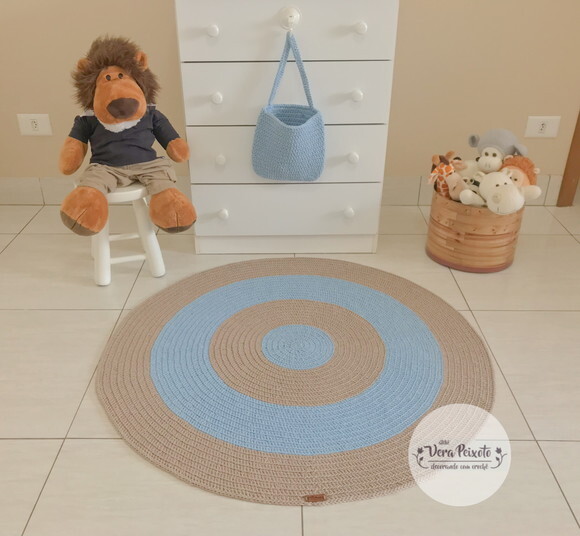 Tapete Quarto de Bebê Pronta Entrega