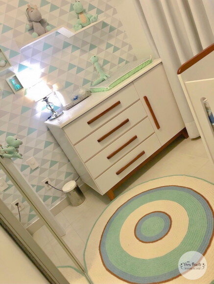 Decoração quarto de bebê tapete