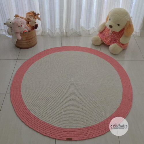 Tapete Decoração Quarto De Bebê jardim encantado menina Tapete