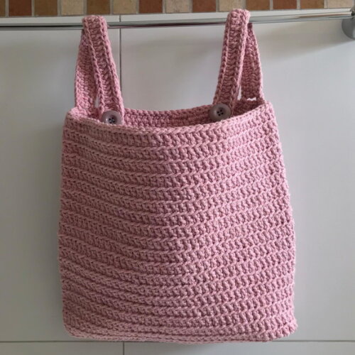 Porta Fraldas de Crochê