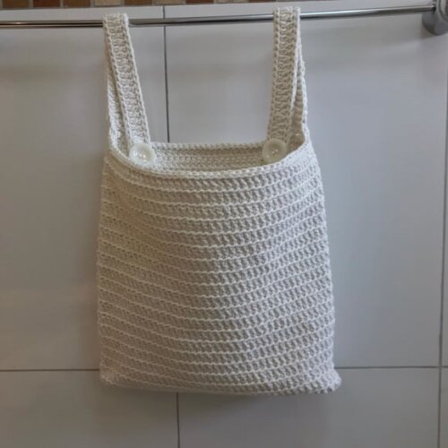 Porta Fraldas de Crochê
