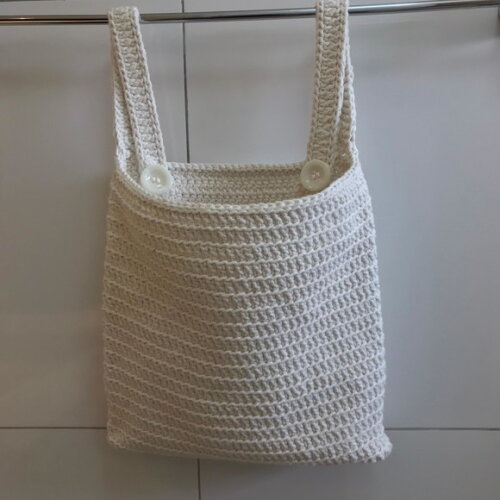 Porta Fraldas de Crochê