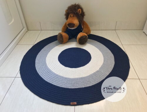 Tapete Decoração Quarto De Bebê E Infantil Azul E Cinza