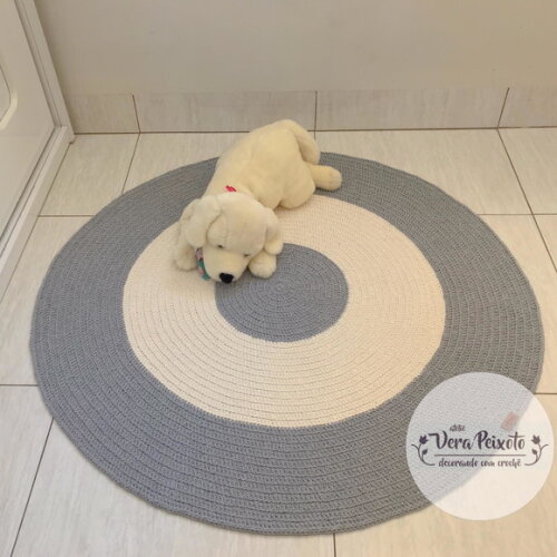 Tapete Infantil Cinza