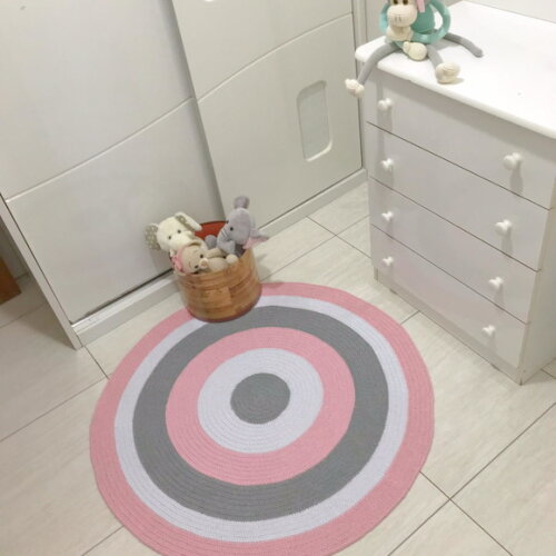 Tapete Quarto de Bebê e Infantil Menina