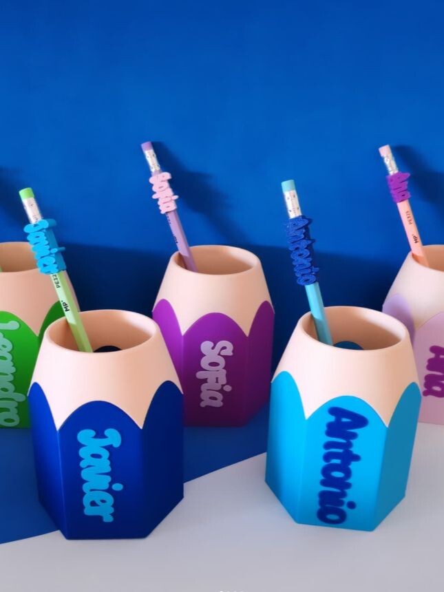 SUPORTE PARA CANETA PERSONALIZADO