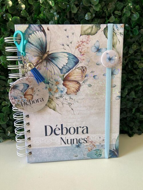 Caderno Personalizado com Nome | Capa Dura | Presente Criativo