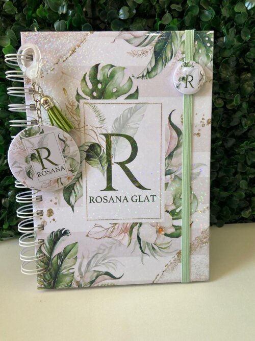 Caderno Personalizado com Nome | Capa Dura | Presente Criativo