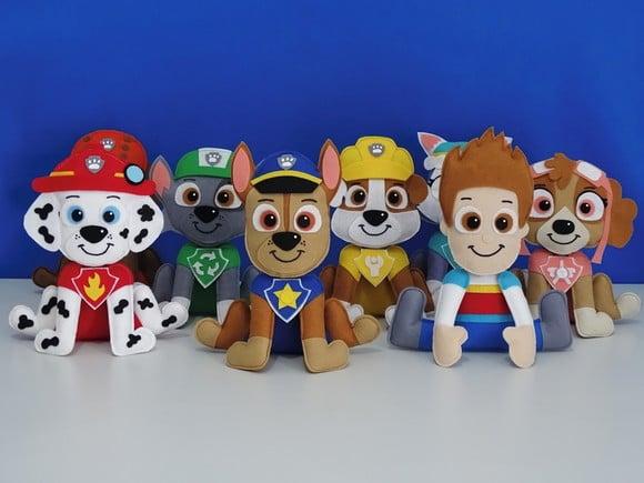 Centro de Mesa Patrulha Canina Feltro Lembrancinha Infantil
