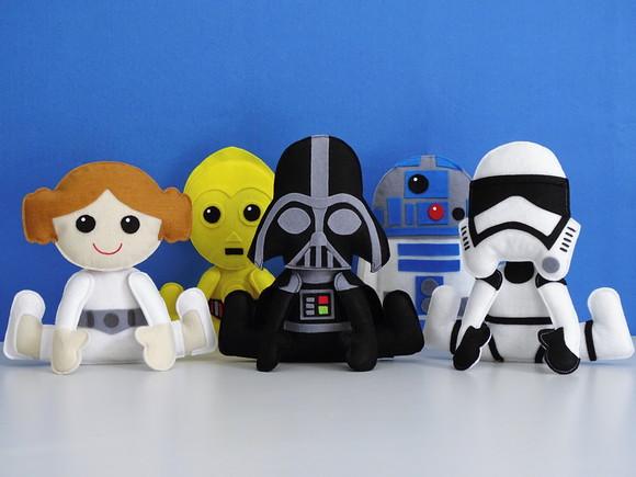Centro de Mesa Star Wars Lembrancinha Feltro