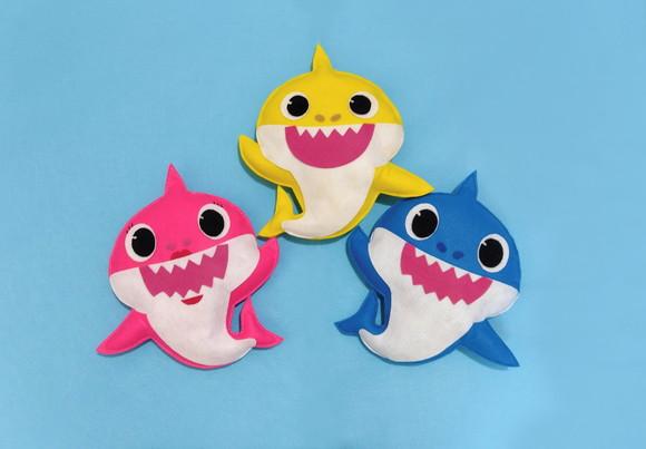 Centro de Mesa Baby Shark Lembrancinha Feltro