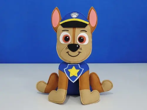 Lembrancinha Patrulha Canina em Feltro para Festa Infantil