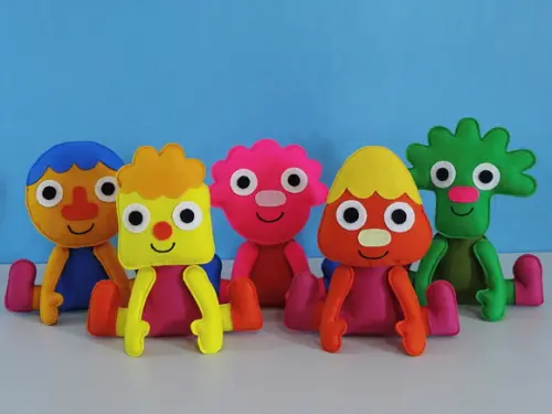 Noodle & Pals One Little Finger Super Simple Songs Feltro