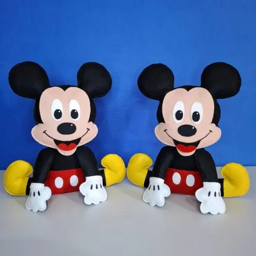 Centro de Mesa Mickey Lembrancinha Feltro Infantil