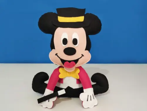Centro de Mesa Mickey Circo Lembrancinha Feltro