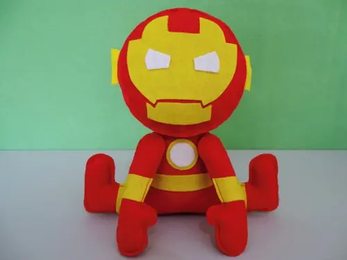 Centro de Mesa Homem de Ferro Lembrancinha Feltro