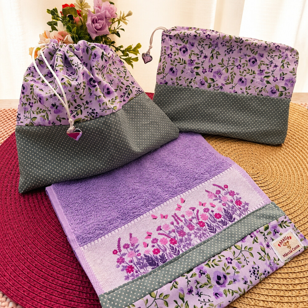 Kit organizadores para mala-bolsa