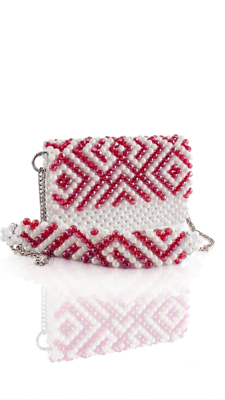 Bolsa de miçanga Yara | bolsas | pérolas